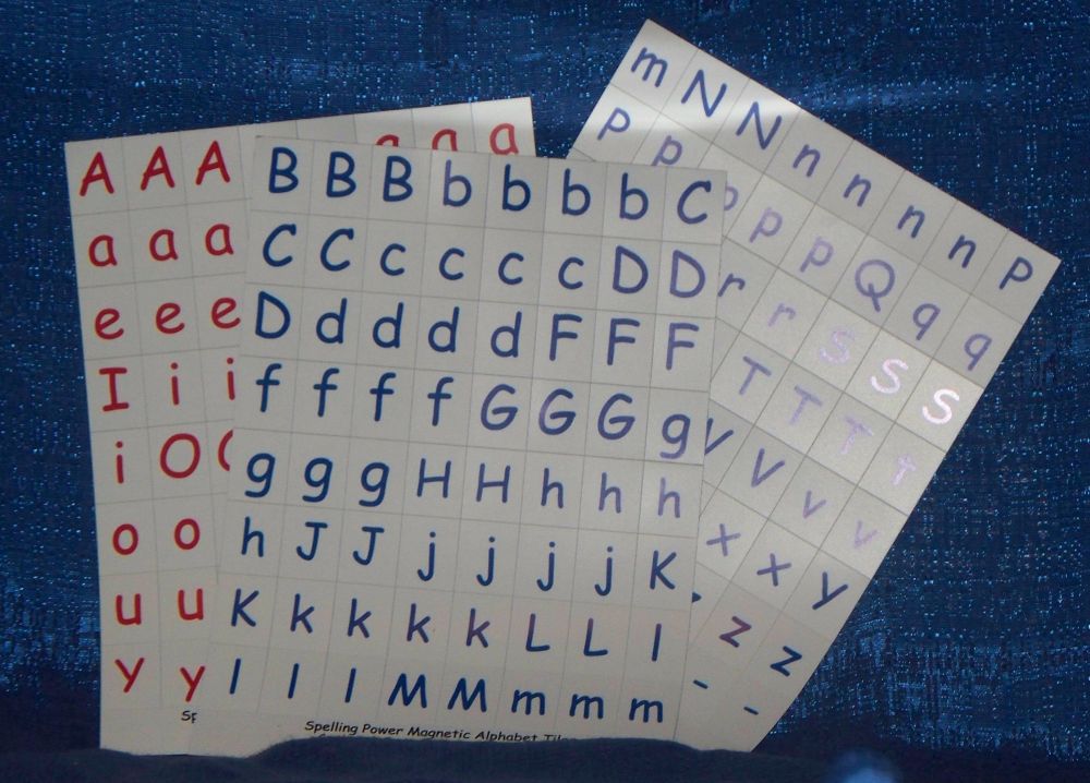 Spelling Power Magnetic Tiles